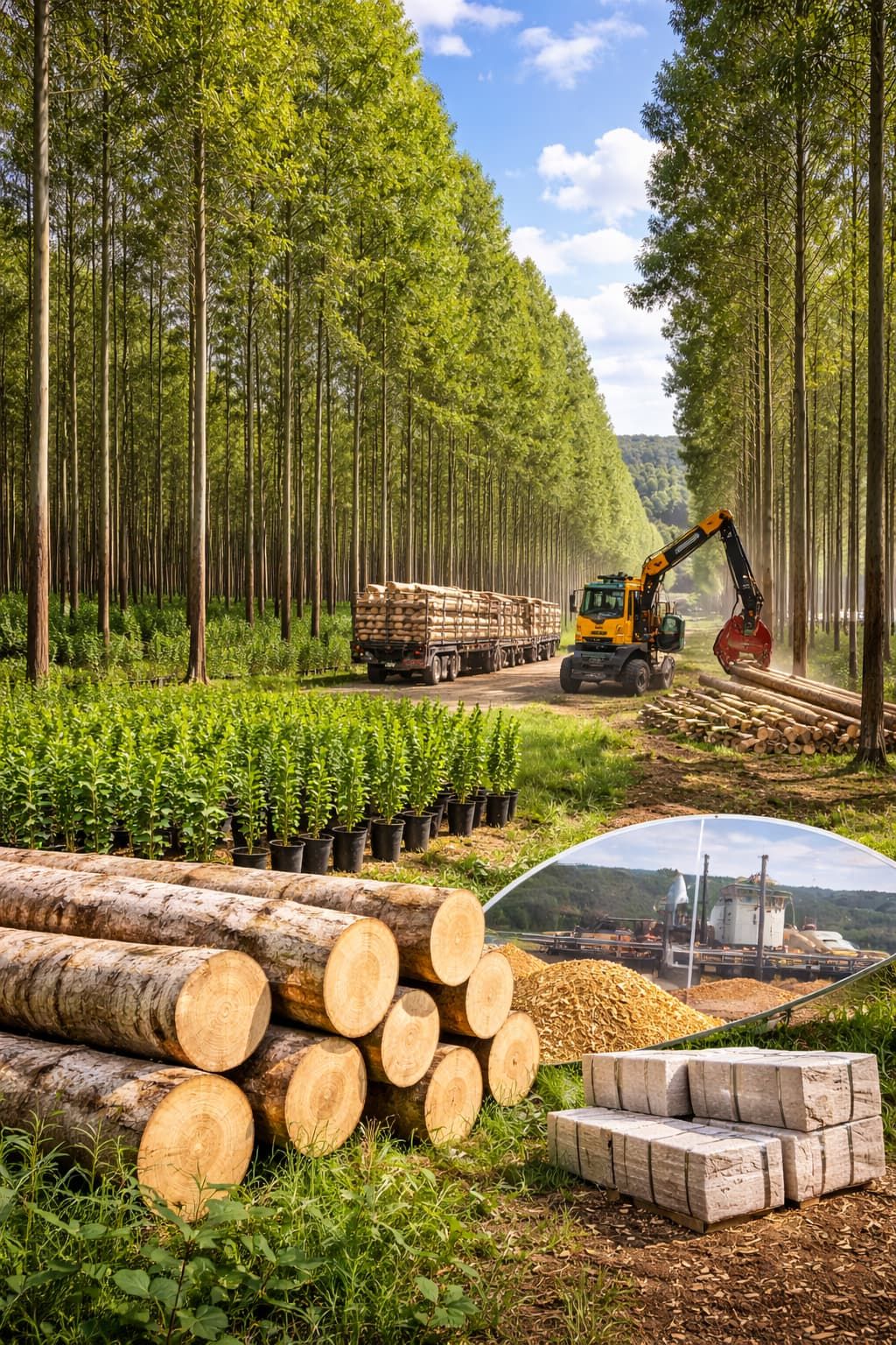 Fazenda para Reflorestamento de Celulose
