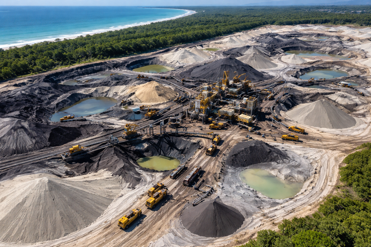 MINERADORA DE TITANIO E ILMENITA